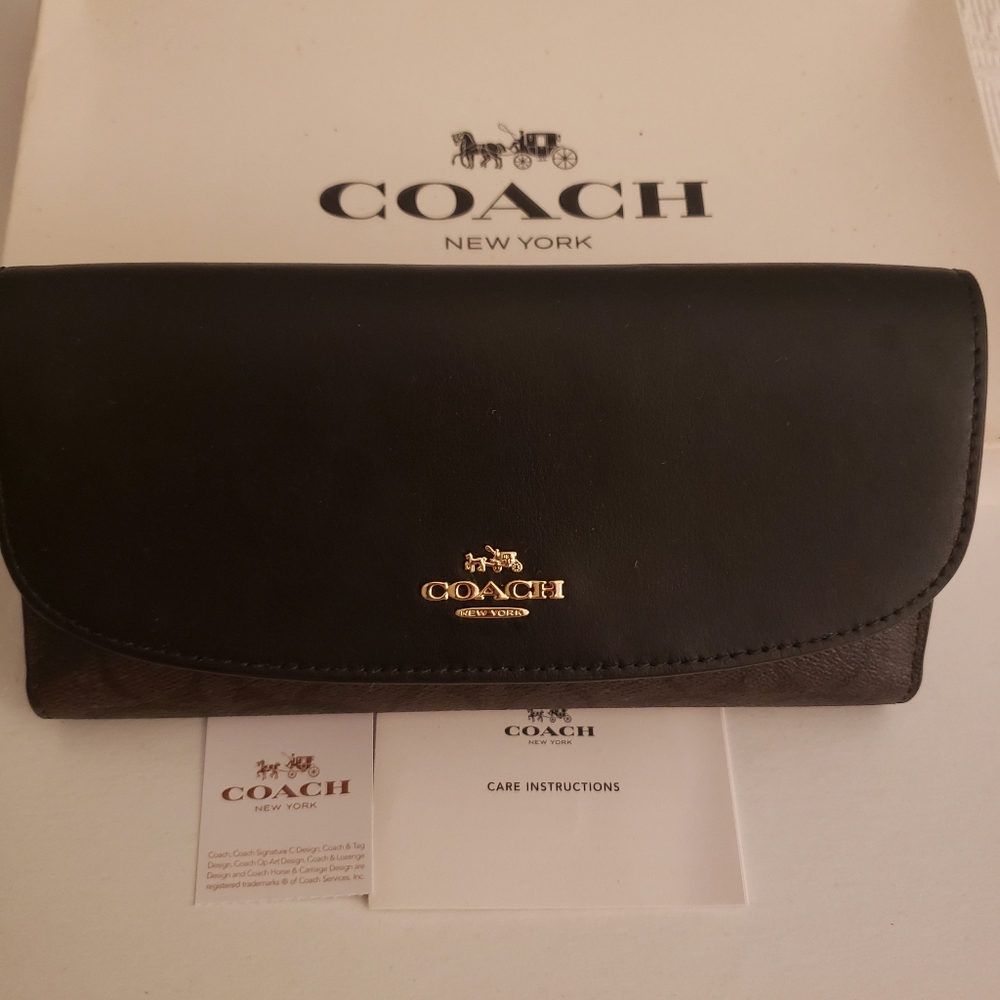 COACH slim envelope Walker.